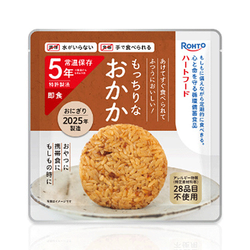 ロート製薬（ROHTO）　ハートフード5年常温保存おにぎり　おかか