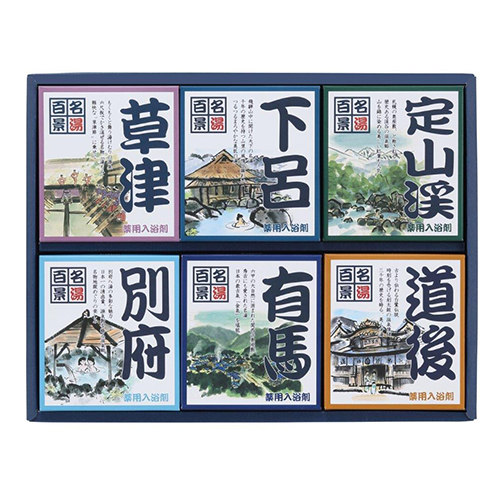 五洲薬品 名湯百景 ギフトセット 25g×20包｜【ハンズネットストア】