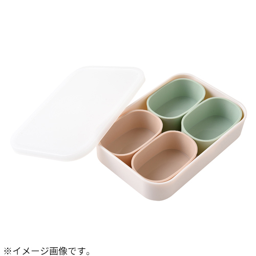 【最終値下げ】ネル次郎　アシ美セット アーネスト（Arnest） まるみの小分け保存カップ A－78136