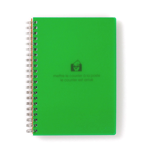 【クリックでお店のこの商品のページへ】エトランジェ ディ コスタリカ B6リングノート グリーン SNY-B6-67