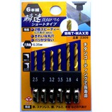 ダイヤT 駿速鉄工ドリルセット ショートタイプ 6本組