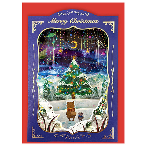 デジモンカード クリスマスパーティー用セット アクティブコーポレーション クリスマスアコーディオンカード