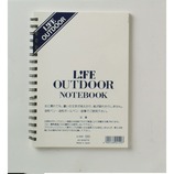 ライフ アウトドアノート B6 0-998