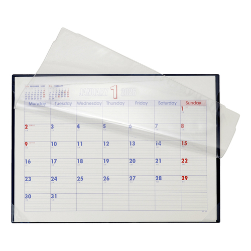 2026年版・卓上】 ライフ（LIFE） 月間予定表 ブロック卓上型 A3 A3C