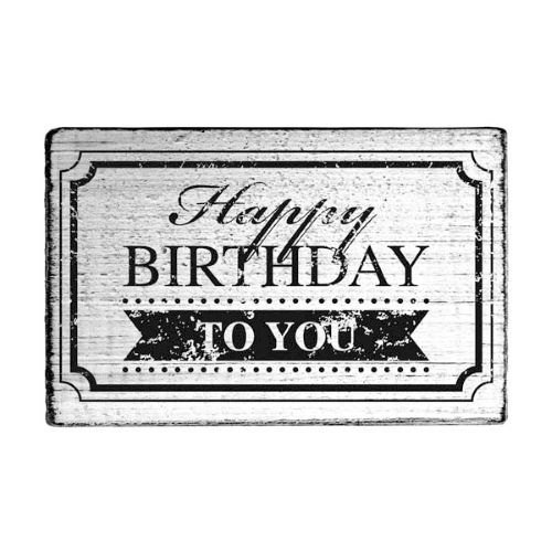 こどものかお ヴィンテージスタンプ 3356 008 ハッピーバースデー 枠 スタンプ ラバースタンプ 東急ハンズネットストア