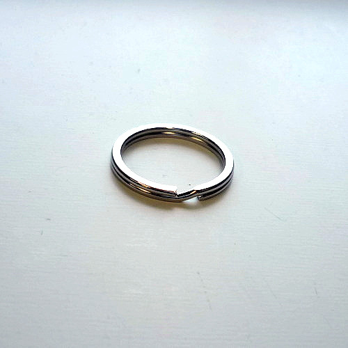 【クリックで詳細表示】平型キーリングR‐81 25mm 3ケ