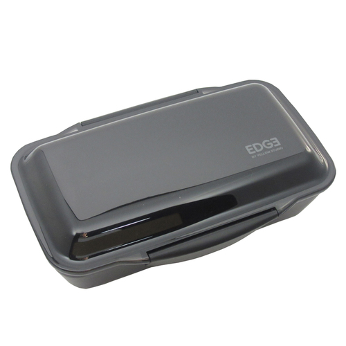 EDGE ドーム 1段 ランチボックス ブラック 750／1150mL