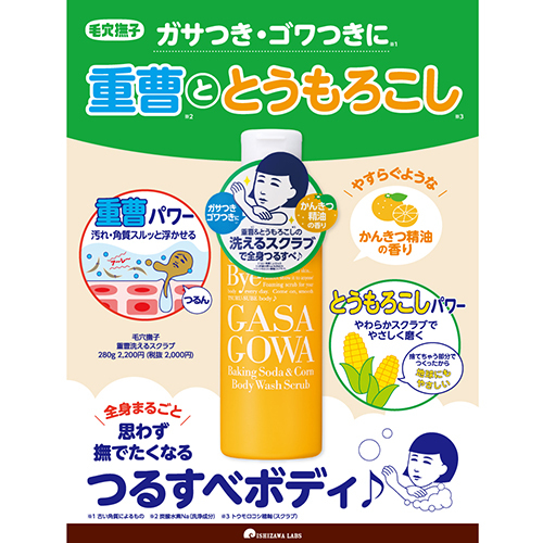毛穴撫子 重曹洗えるスクラブ 280g｜【ハンズネットストア】
