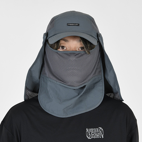 フリーノット(FREE KNOT)レインスーツブラックカモ Y6216-L-95