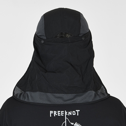 フリーノット　FREE KNOT  ダウン フリーノット（FREEKNOT） UVフルカバーキャップ 2 Y3216－F－90