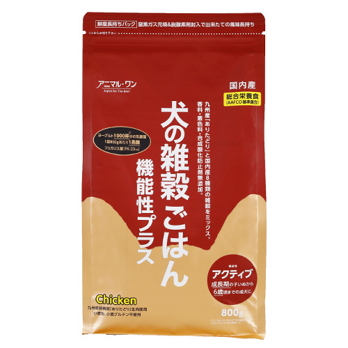 アニマル・ワン 犬の雑穀ごはん 機能性プラス アクティブ チキン
