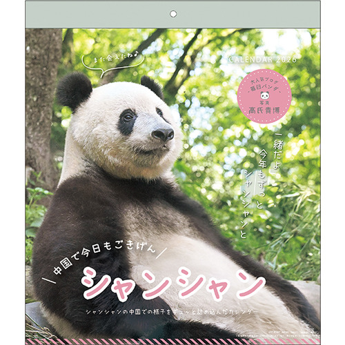 2026年版・壁掛】 グリーティングライフ パンダ LPサイズ C-1668-PA