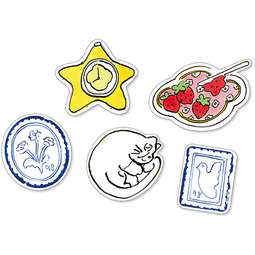 2026年版・卓上】 アートプリントジャパン（A.P.J.） ステッカー