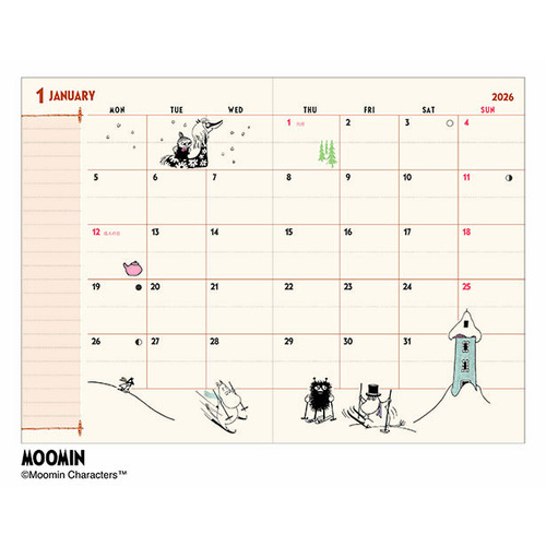 2025年10月始まり】 アートプリントジャパン（A.P.J.） ムーミン