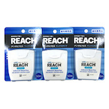 【お買い得】　REACH（リーチ）　デンタルフロス　ワックス　3個セット│オーラルケア・デンタルケア　デンタルフロス・ピック