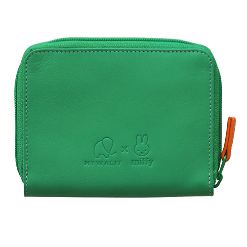 マイウォリット（MYWALIT）×ミッフィー（miffy） ラウンドジップパース