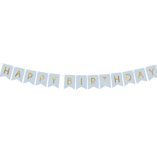 パーティーデコ（Party deco） バナー HAPPY BIRTHDAY GRL57－001J