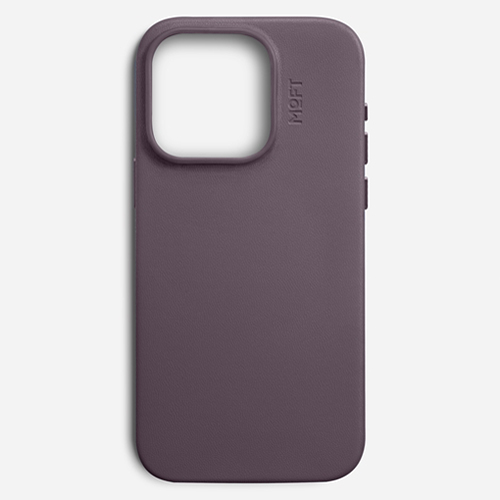 【未使用】iPhone16 MOFT ケース ブラックベリー iPhone15Pro】 モフト（MOFT） MOVAS™ レザーケース ブラック