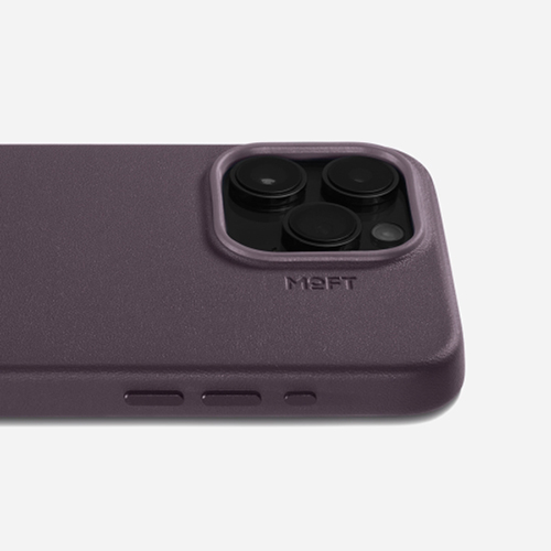 【未使用】iPhone16 MOFT ケース ブラックベリー iPhone15Pro】 モフト（MOFT） MOVAS™ レザーケース ブラック
