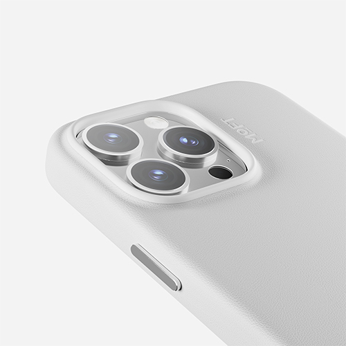 iPhone16Pro】 モフト（MOFT） MOVAS レザーケース ミスティグレー