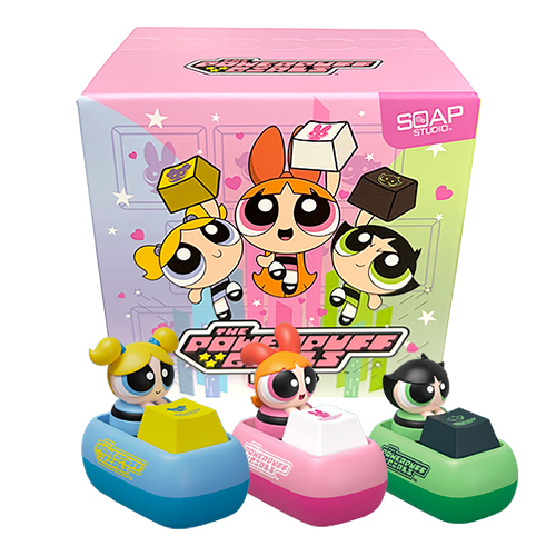 ソープスタジオ パワーパフガールズ キーキャップ ブラインドボックス
