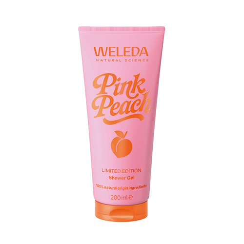 エルバヴィオレット シークレットコンプリート　シャワージェル　ボディミルクのみ ヴェレダ（WELEDA） ピンクピーチシャワージェル 200mL｜【ハンズ