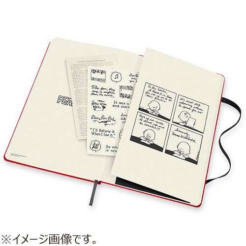 2022年1月始まり モレスキン Moleskine ピーナッツ ラージ ウィークリー Dpe12wn3y22 レッド 月曜始まり 手帳 ダイアリー ダイアリー 東急ハンズネットストア