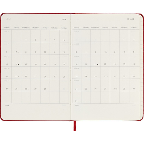 2025年7月始まり】 モレスキン（MOLESKINE） 18ヶ月クラシック