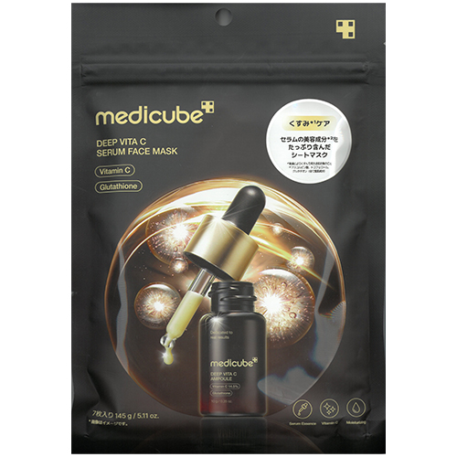 メディキューブ（MEDICUBE） ディープビタCセラムフェイスマスク 7枚入