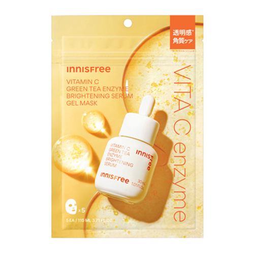 enisie フェイスマスク 6回分 イニスフリー（innisfree） ビタC グリーンティーエンザイム