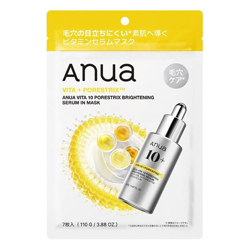 アヌア（Anua） ビタミン10 ポアストリクス セラム マスク 7枚入