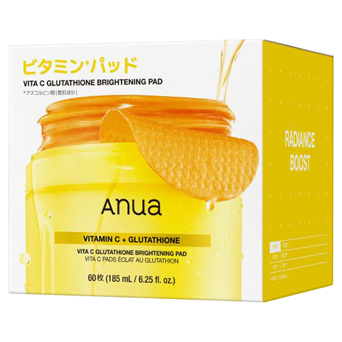 アヌア（Anua） ビタミンC グルタチオン クリアパッド 60枚入 【店頭