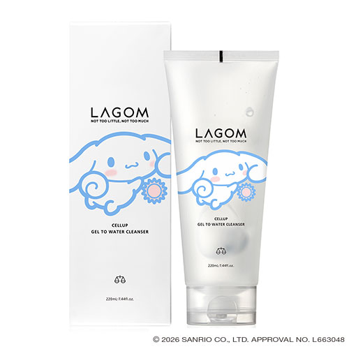 ラゴム（LAGOM） ジェルトゥウォータークレンザー シナモロール 220mL