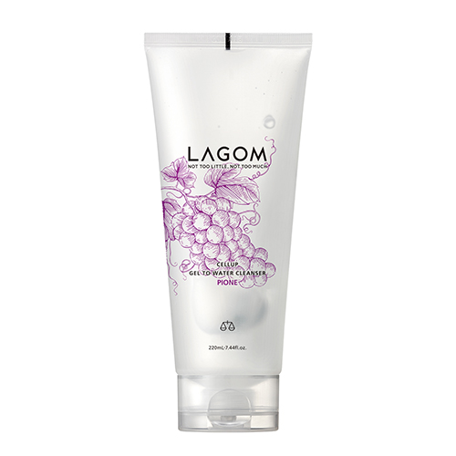 ラゴム（LAGOM） ジェルトゥウォータークレンザー ピオーネ 220mL