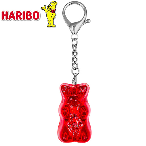 ハリボー（HARIBO） グミベア クリアキーホルダー レッド｜【ハンズ