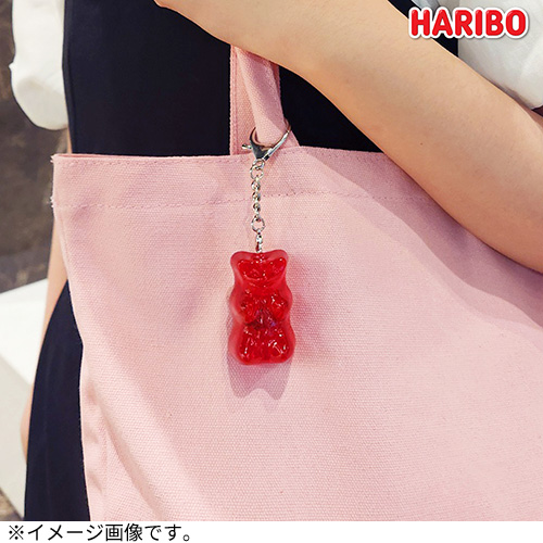 ハリボー（HARIBO） グミベア クリアキーホルダー レッド｜【ハンズ