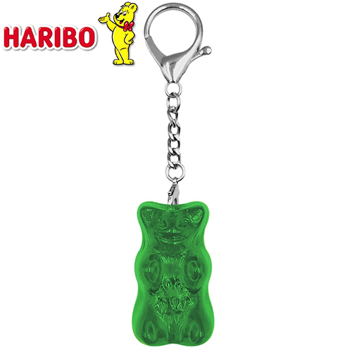 ハリボー（HARIBO） グミベア クリアキーホルダー グリーン｜【ハンズ