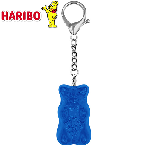 ハリボー（HARIBO） グミベア クリアキーホルダー ブルー｜【ハンズ