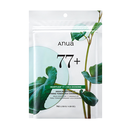 アヌア（Anua） ドクダミ77 スージングシートマスク 7枚入り 【店頭