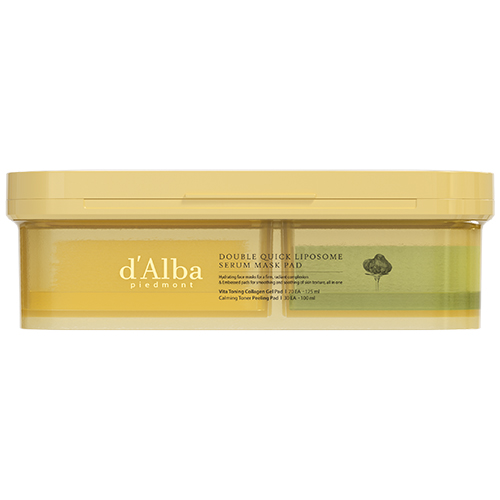 ダルバ（d'Alba） ダブルクイックリポソームセラム マスクパッド