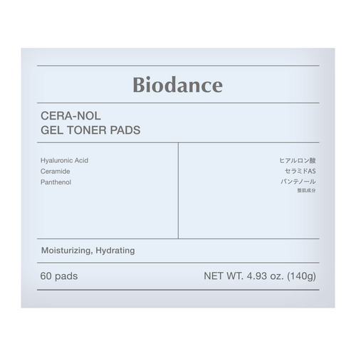 バイオダンス（Biodance） セラノールゲルトナーパッド 60枚入
