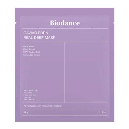 バイオダンス（Biodance） キャビアPDRNリアルディープマスク BOX 4枚
