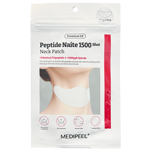 メディピール（MEDIPEEL） プレミアムペプチドネックパッチ 4枚入
