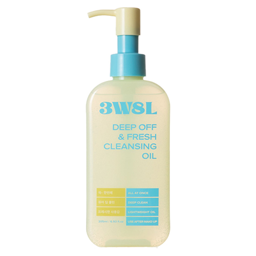 3Words 8Letters ディープオフ＆フレッシュ クレンジングオイル 205mL