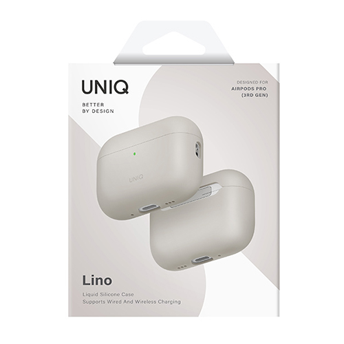 AirPodsPro3】 ユニーク（UNIQ） Lion ベージュアイボリー｜【ハンズ
