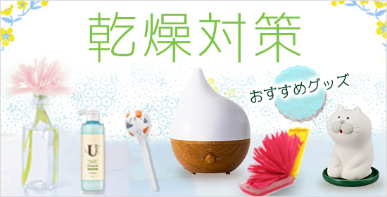 乾燥対策おすすめグッズ