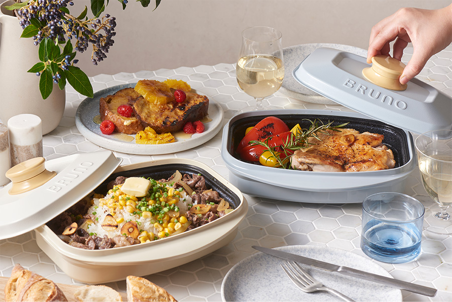 MUK レンジメートプロ スクエア バイブルーノ ホワイト｜【ハンズ