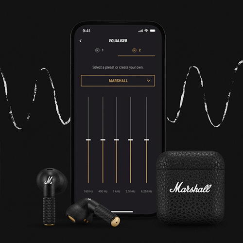 マーシャル（Marshall） Minor IV 完全ワイヤレスイヤホン ブラック